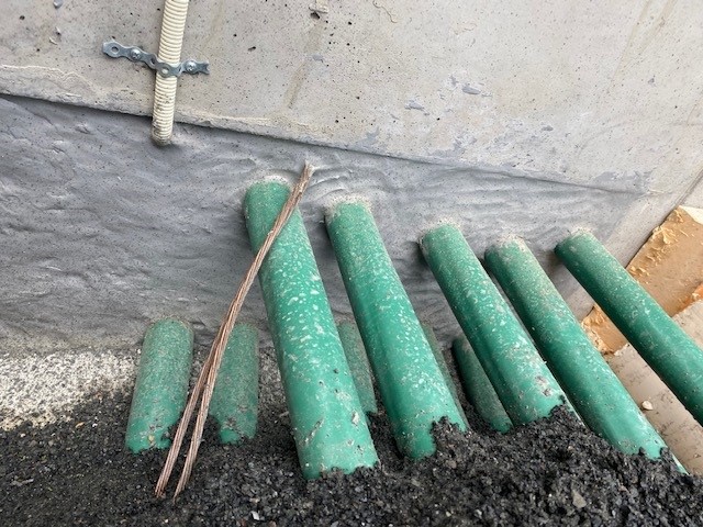 Vanntett kabelgjennomføring yttervegg